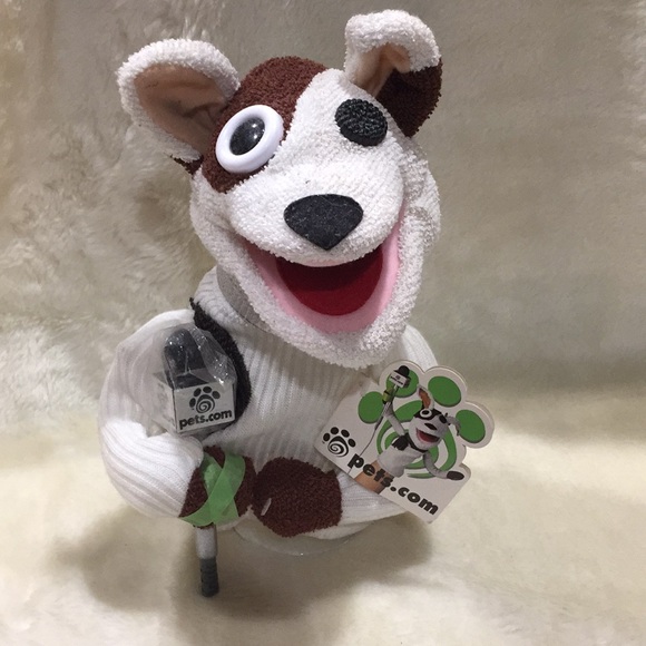 Talking Pets.com Sock Puppet